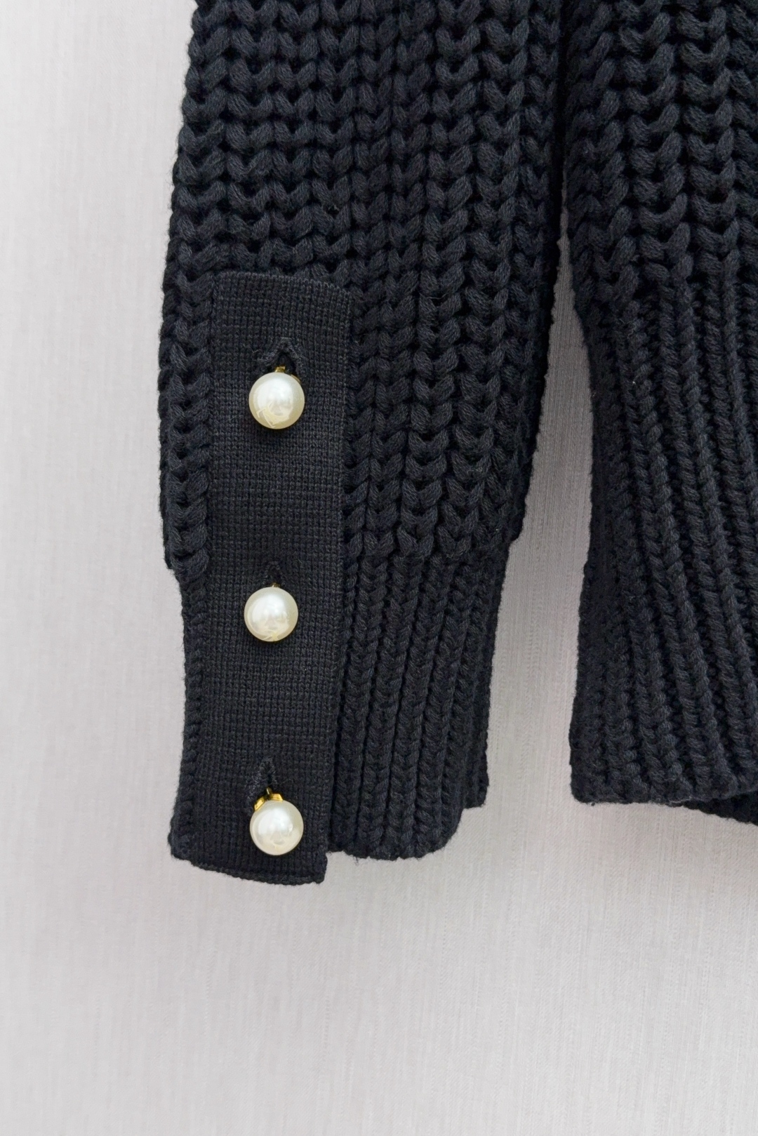 Alphabetical Wool Pilot Sweater with Cotton and Gold Ratio, Australian Twirling Line Customization - 图片 7