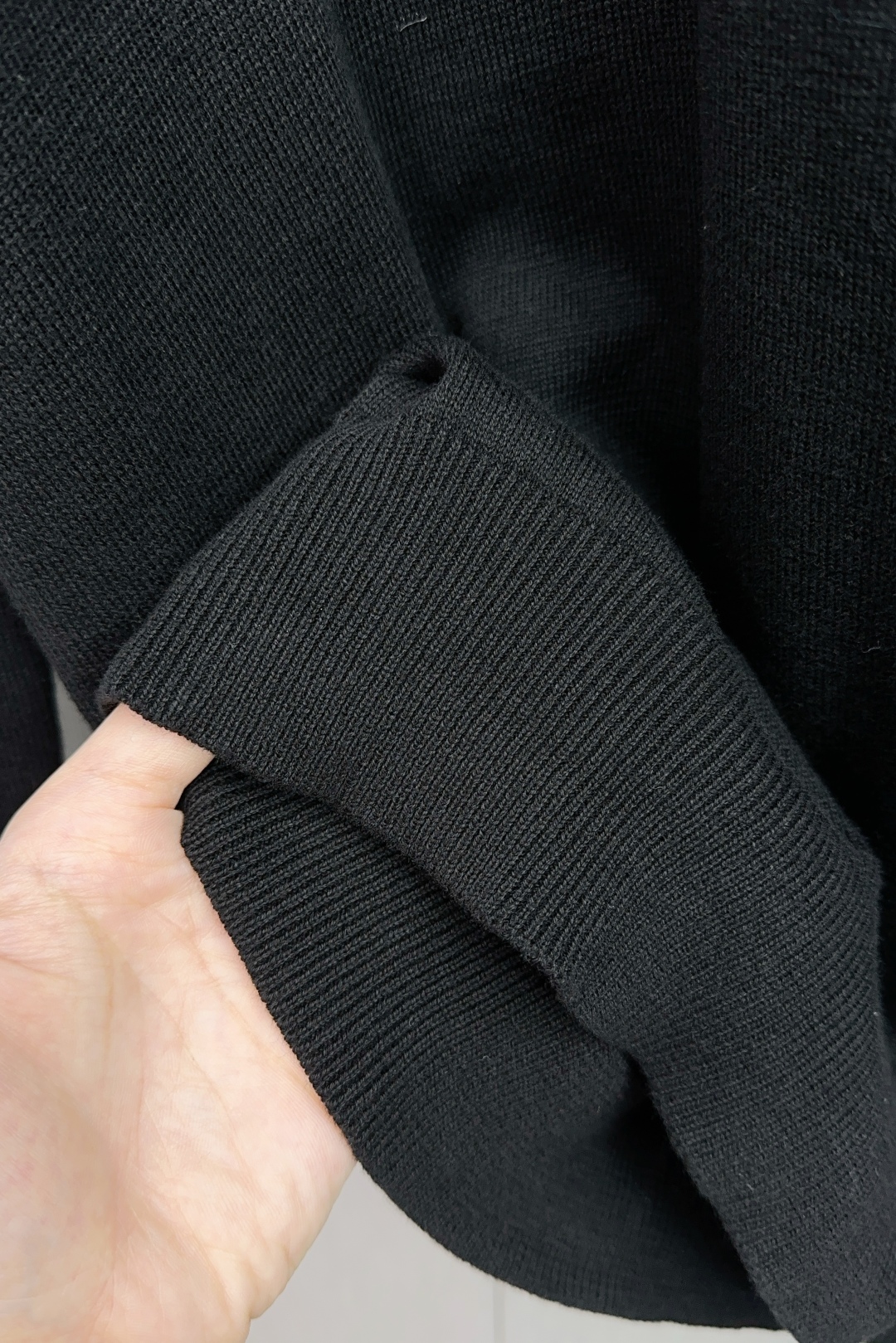 Dior Small Bee Embroidered Knit Shirt in Wool and Cotton Blend - 图片 7