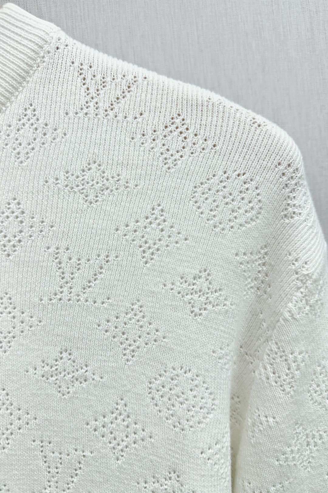 “LV 25SS Long-Sleeve Sweaters: High-Quality Cotton Knitwear with Unique Tailoring” - 图片 5
