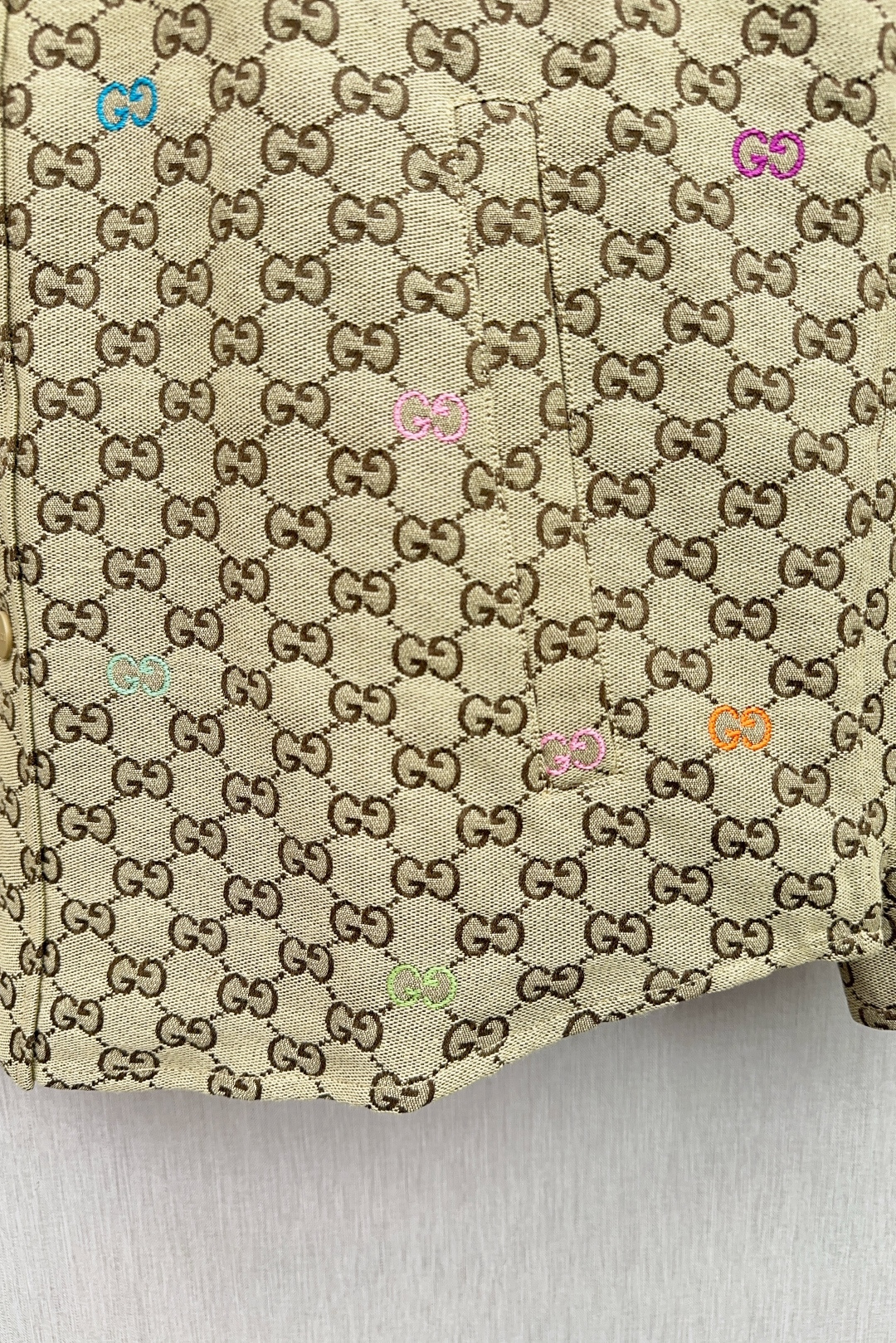 Gucci 25FW Coloured GG-Tip Front Chest Bag with Tarpaulin Material. - 图片 6