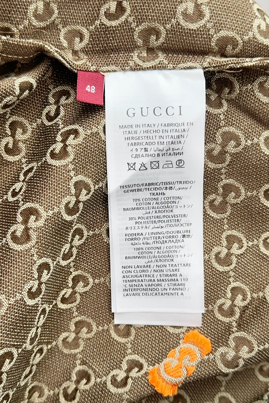 Gucci 25FW Coloured GG-Tip Front Chest Bag with Tarpaulin Material. - 图片 9