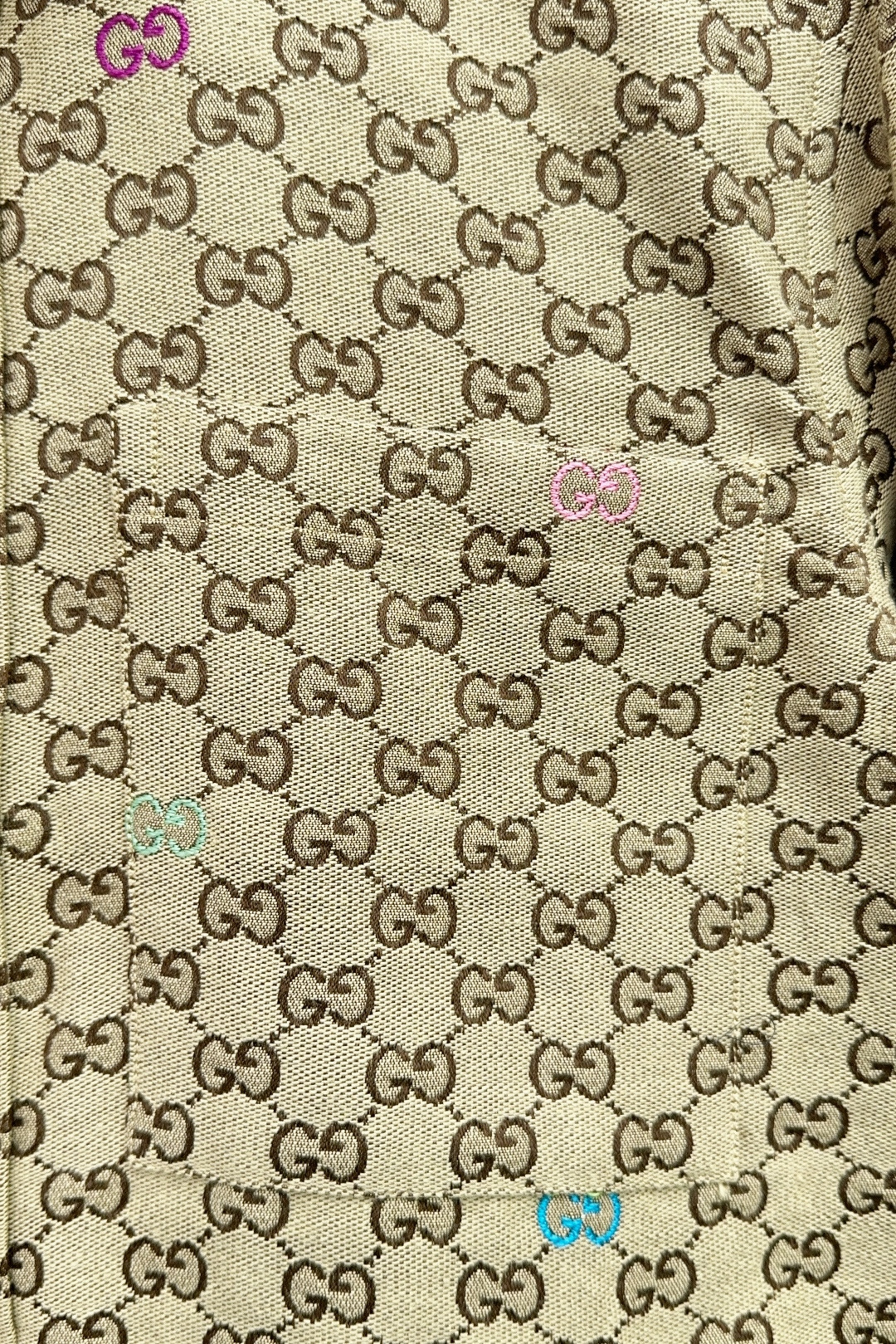 Gucci 25FW Coloured GG-Tip Front Chest Bag with Tarpaulin Material. - 图片 4