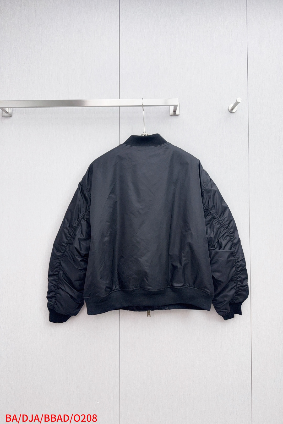 Balenciaga 2025 FW Bomber Flight Jacket with Zilong Embroidery and Leather Details - 图片 2
