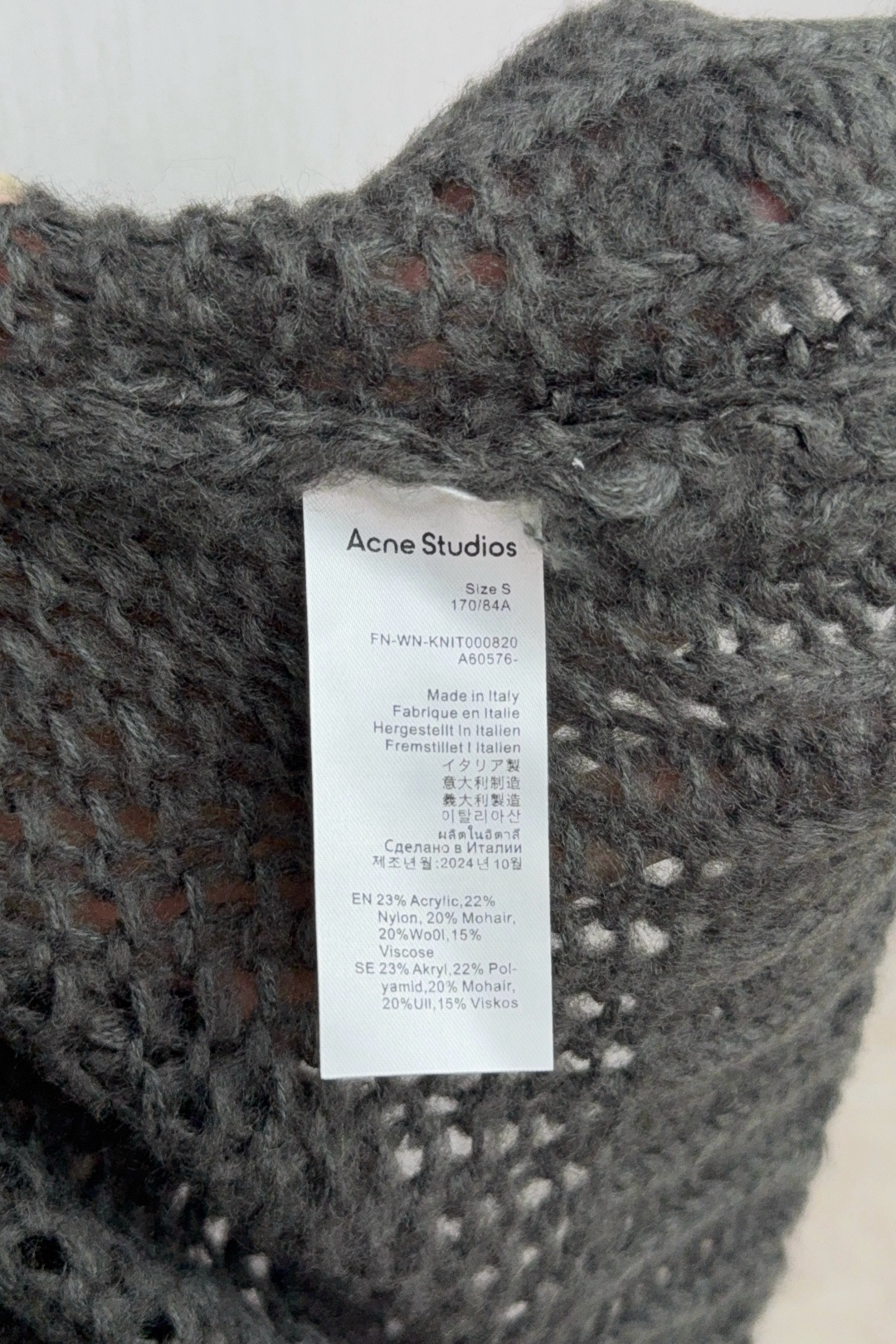 Luxury ACCNE Studios Sweater: Precision Knit Blend for Ultimate Comfort and Style - 图片 9