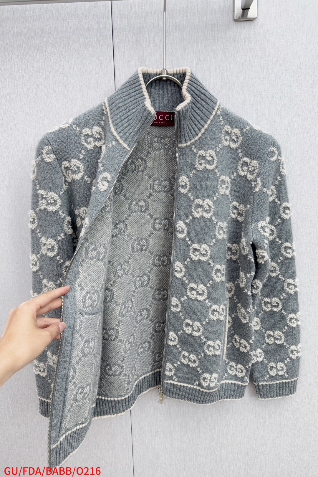 Luxury Gucci GG Wool Shirt Collection for Autumn & Winter: High-End, Three-Standard, Short-Sale Design - 图片 9