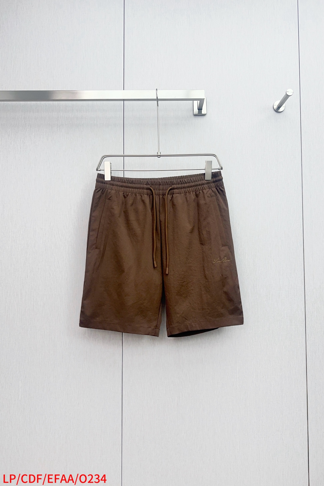 Men’s Classic Letter Embroidery Shorts for Spring/Summer 2025: Stylish and Versatile - 图片 1