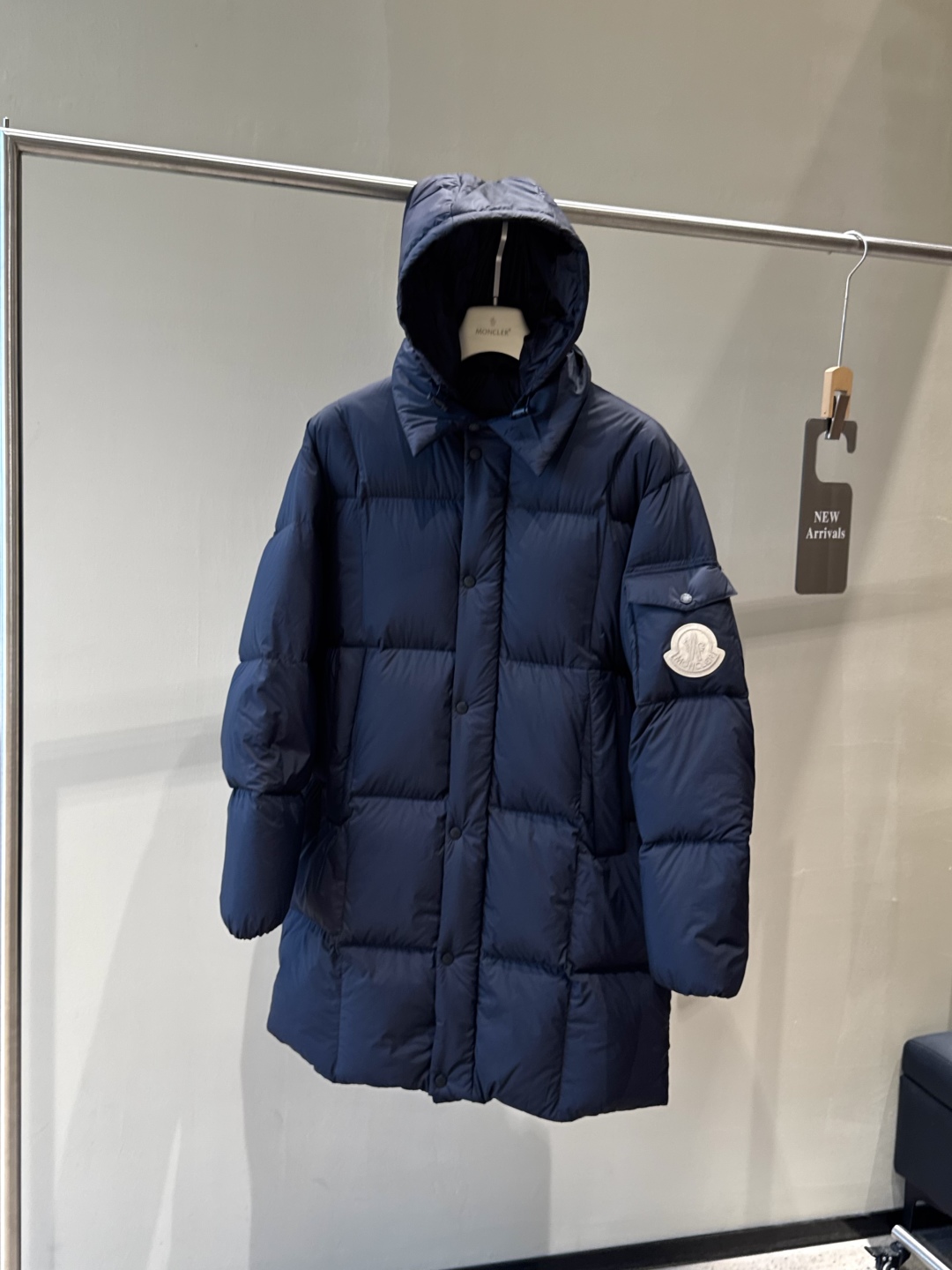 #正品级:𝗠𝗼𝗻𝗰𝗹𝗲𝗿｜盟可睐 𝟮𝟱𝗦𝗦 𝗔𝗹𝗶𝘇𝗲长款大标 可拆卸帽 加厚长款羽绒服【赵露思同款】 