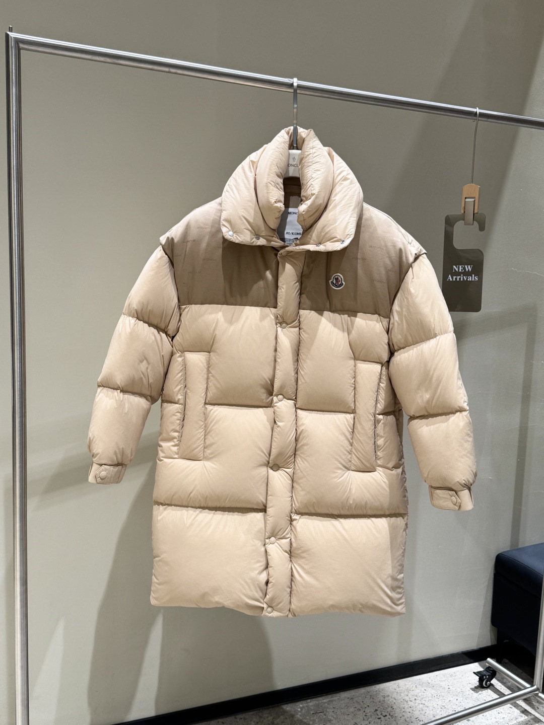 #正品级:𝑴𝒐𝒏𝒄𝒍𝒆𝒓｜蒙口 /盟可睐 25𝒔𝒔 Verone 秋冬新品限量款多功能【可拆袖】长款立领