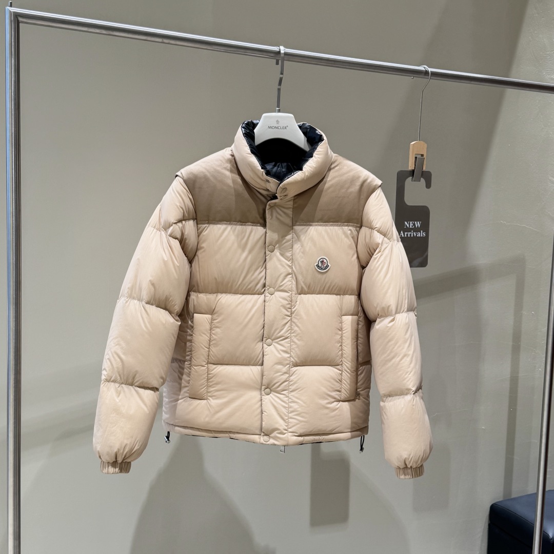 #正品级:𝑴𝒐𝒏𝒄𝒍𝒆𝒓｜蒙口 /盟可睐 25𝒔𝒔 Verone 秋冬新品联名限定双面可穿，可拆卸袖子，