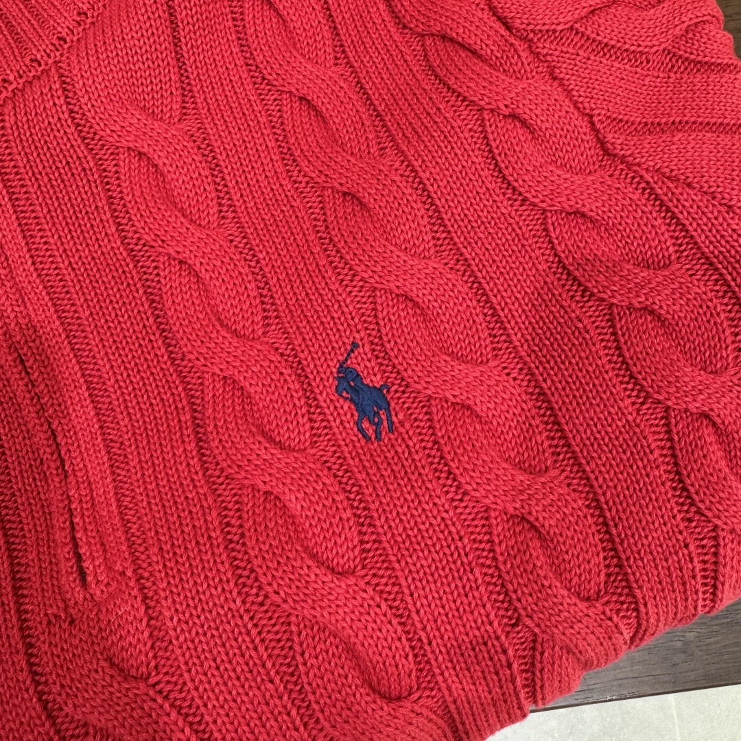 细节%

𝗣𝗼𝗹𝗼 𝗥𝗮𝗹𝗽𝗵 𝗟𝗮𝘂𝗿𝗲𝗻 ｜拉夫劳伦 半拉链立领针织衫-男女款  新年红
