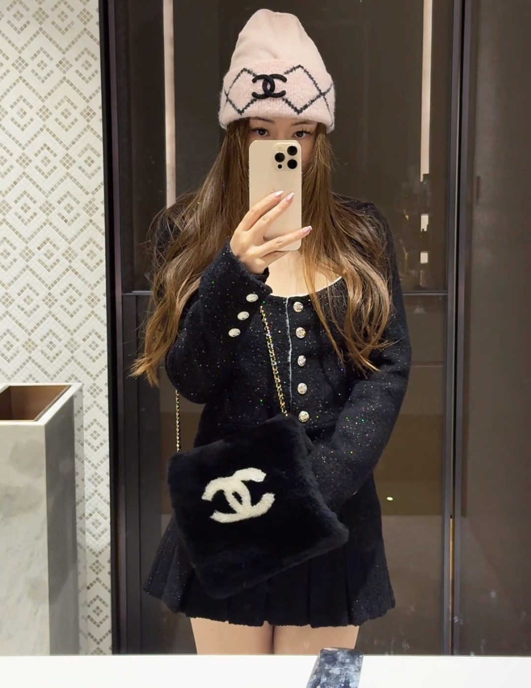 杜嘉班纳 Dolce & Gabbana 高定典藏经典高奢皮具手袋托特包斜挎包女包 #E5AD6C98 3