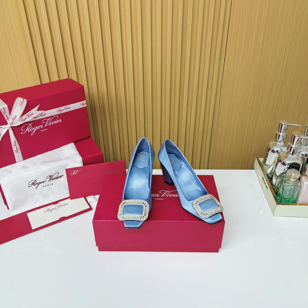 NO:257703,Fog blue silk, high heels, real silk19860909雾蓝真丝,高跟鞋,high heels,real silk,Women's Shoes