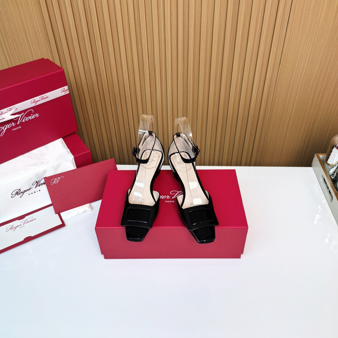 NO:254504,4.5CM black patent leather, sandals, sandals198609094.5CM黑色漆皮,凉鞋,sandals,Women's Shoes