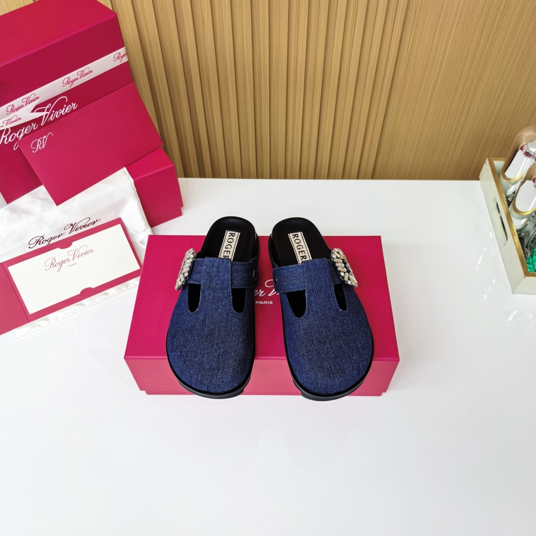 NO:412315,Denim, half-drag19860909牛仔布,半拖,Women's Shoes