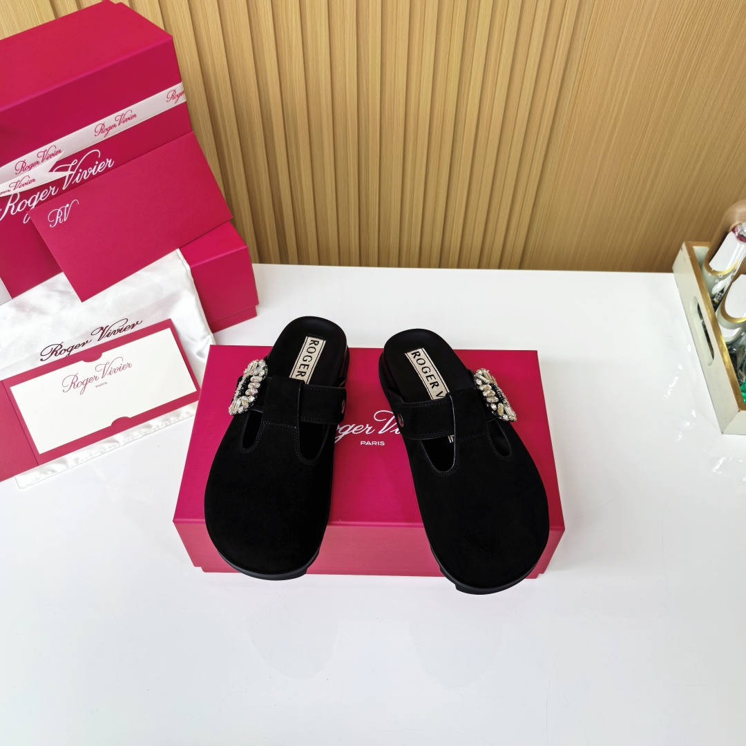 NO:412318,Black sheep, semi-drag, sheep19860909黑色羊京,半拖,sheep,Women's Shoes