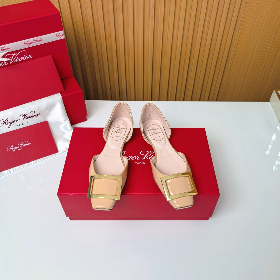 NO:751279,RV flat hollow model 'Nude', single shoes19860909RV平底中空款『裸色』,单鞋,Women's Shoes