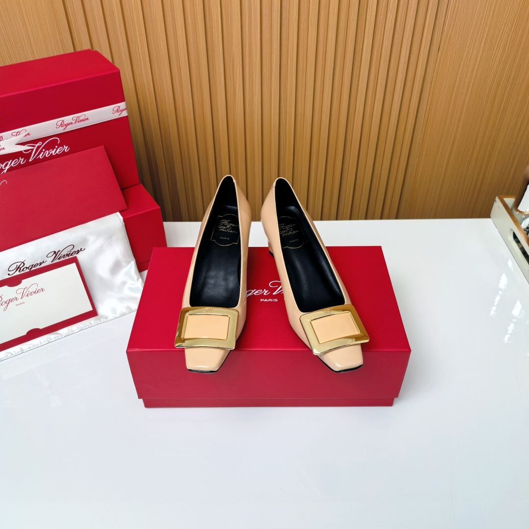 NO:751323,RV 4.5cm square heel 'Nude', single shoes19860909RV 4.5cm方跟『裸色』,单鞋,Women's Shoes