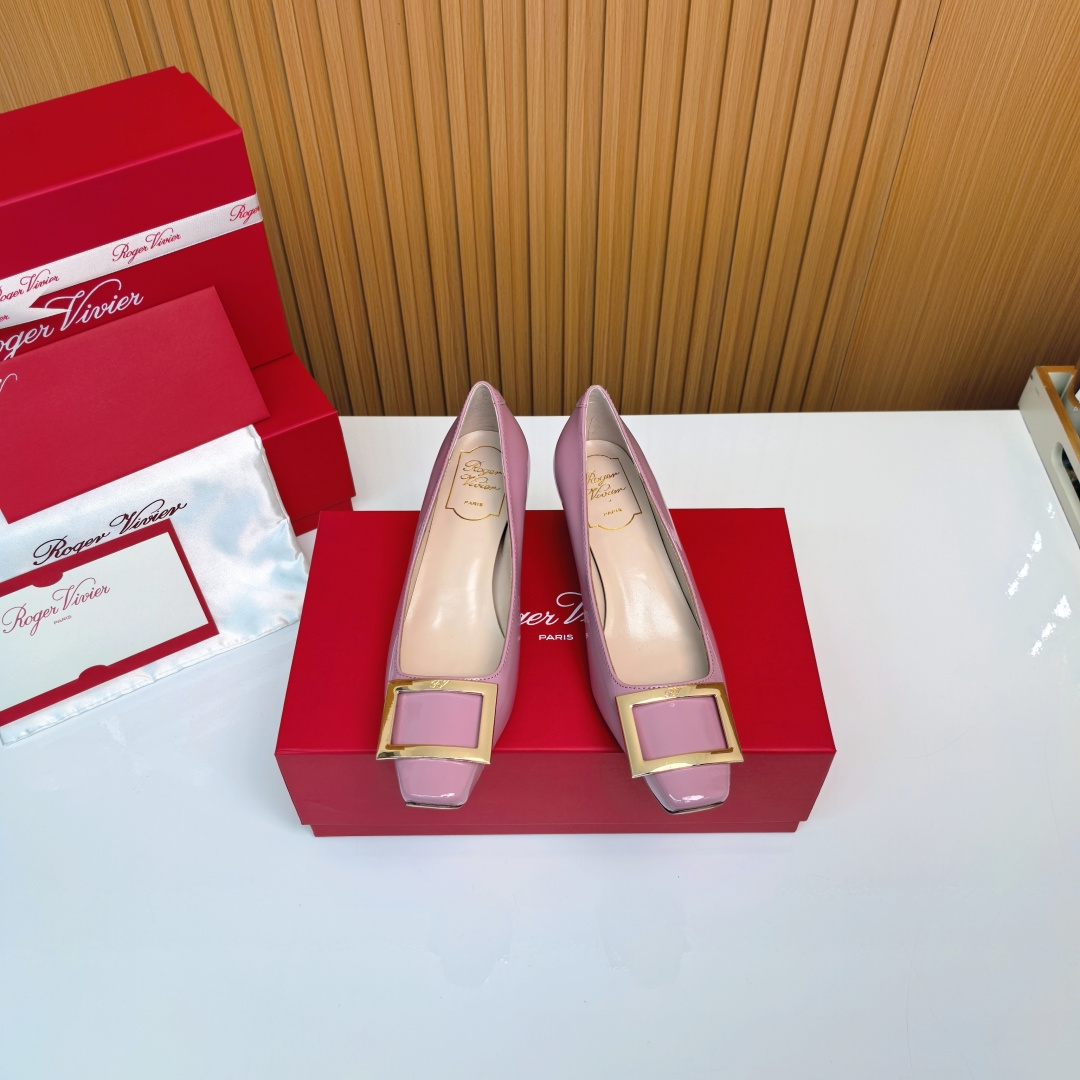 NO:751329,RV 4.5cm horn heel 'Pink Purple', single shoes19860909RV 4.5cm喇叭跟『粉紫』,单鞋,Women's Shoes