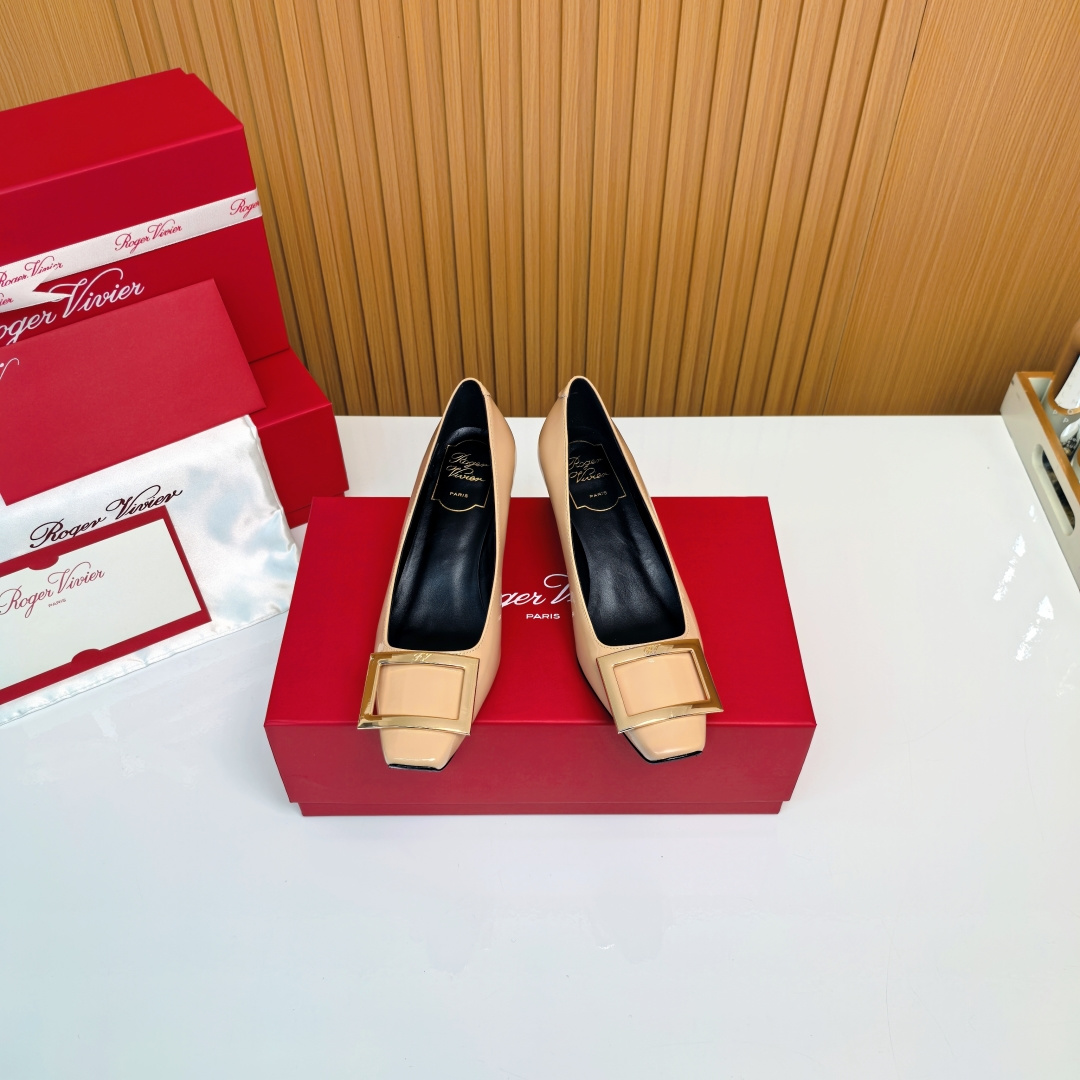 NO:751334,RV 4.5cm horn heels 'Nude', single shoes19860909RV 4.5cm喇叭跟『裸色』,单鞋,Women's Shoes