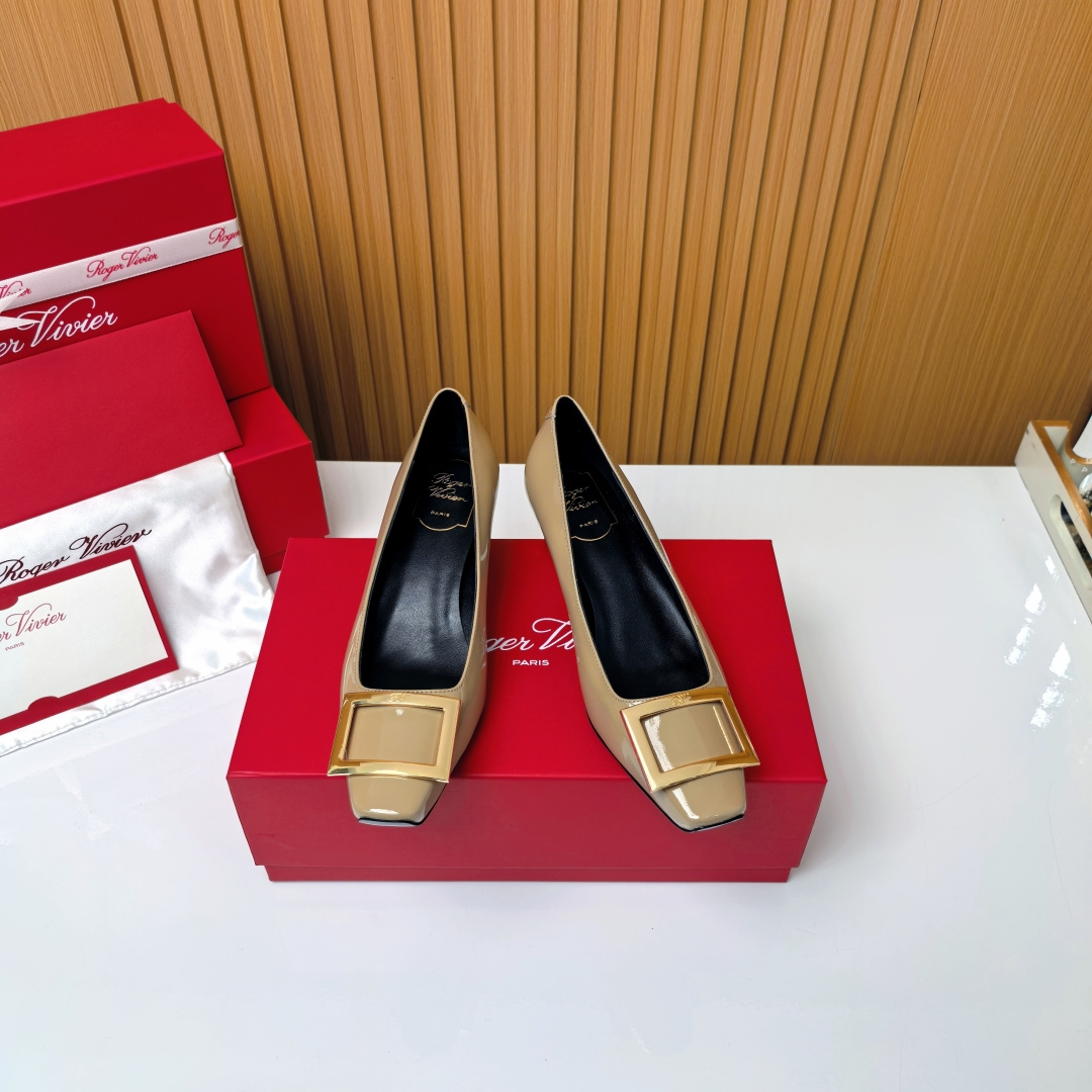 NO:751349,RV 4.5cm horn heel 'elephant gray', single shoes19860909RV 4.5cm喇叭跟『大象灰』,单鞋,Women's Shoes