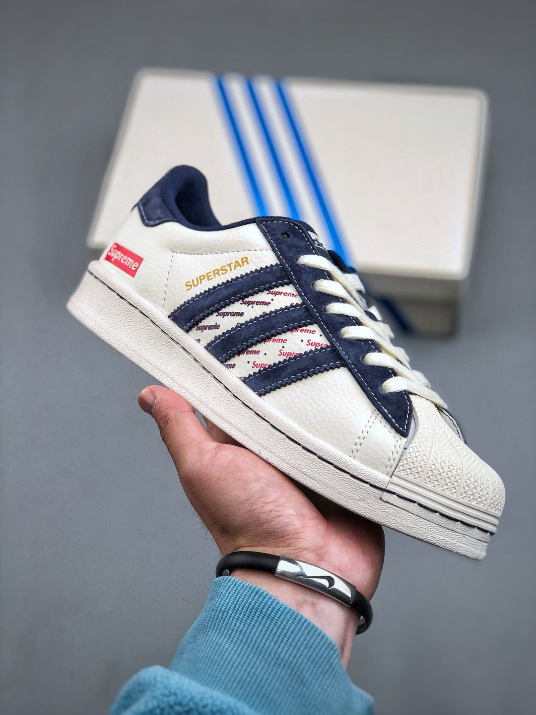 💰170 Versión Originals Superstar x Stussy Co-Branded  Tamaño de imagen recopilada: 36-45 (mitad)