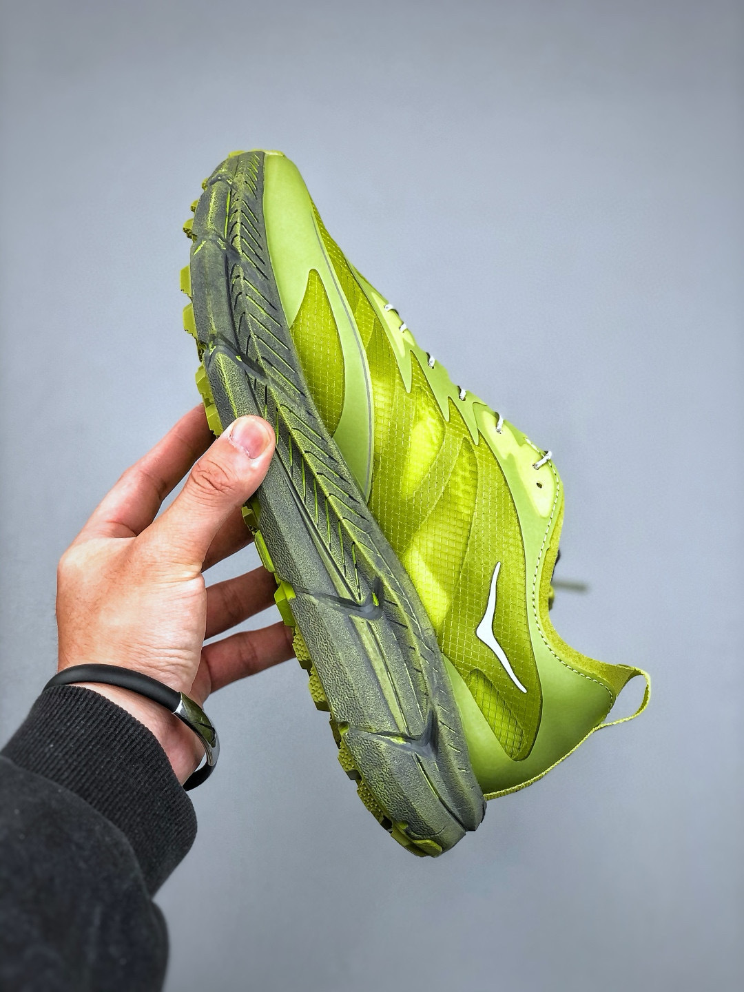 Hoka One One x Satisfy Mafate Trail Running Shoes - Bone/Green - Size 36-46 3 cmp i1746031572730 3821 0 1