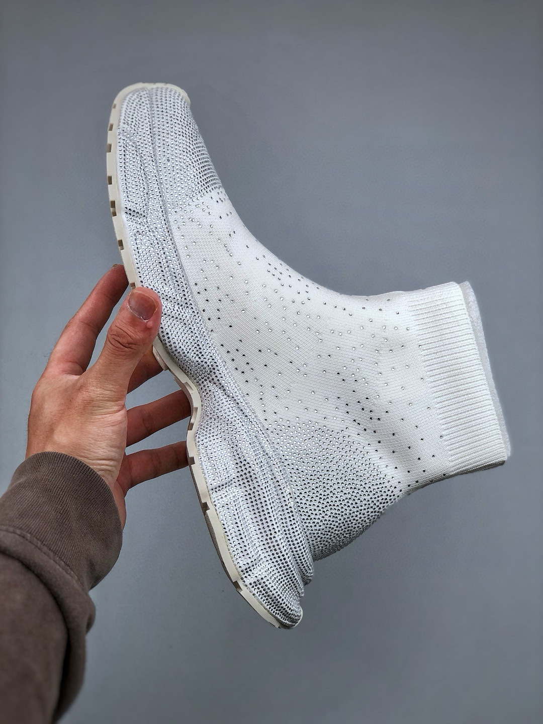 Balenciaga Women's Speed 2.0 Rhinestone-Embellished Knitted Sock Sneakers 3 cmp i1746387131451 5057 0 1