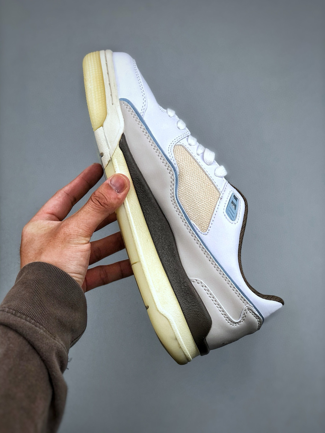 Air Jordan Flight Court White Brown Retro Sneakers - Size 36-47 6 cmp i1746387256185 2691 0 4