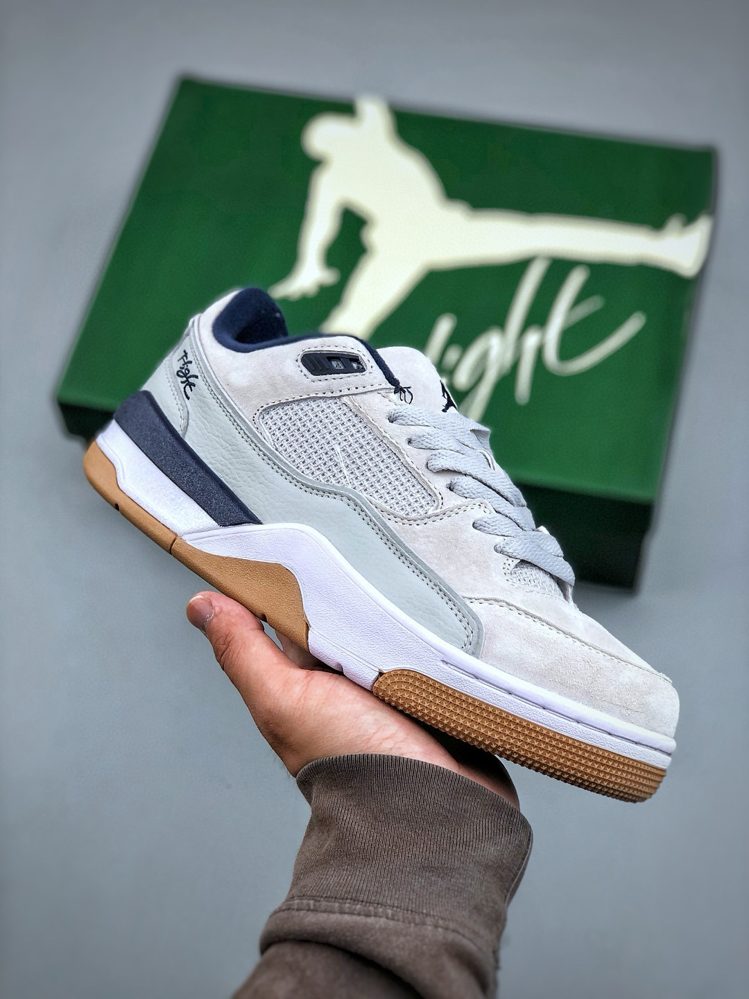 Air Jordan Flight Court White Brown Retro Sneakers - Size 36-47 2 cmp i1746387256198 9111 0 0