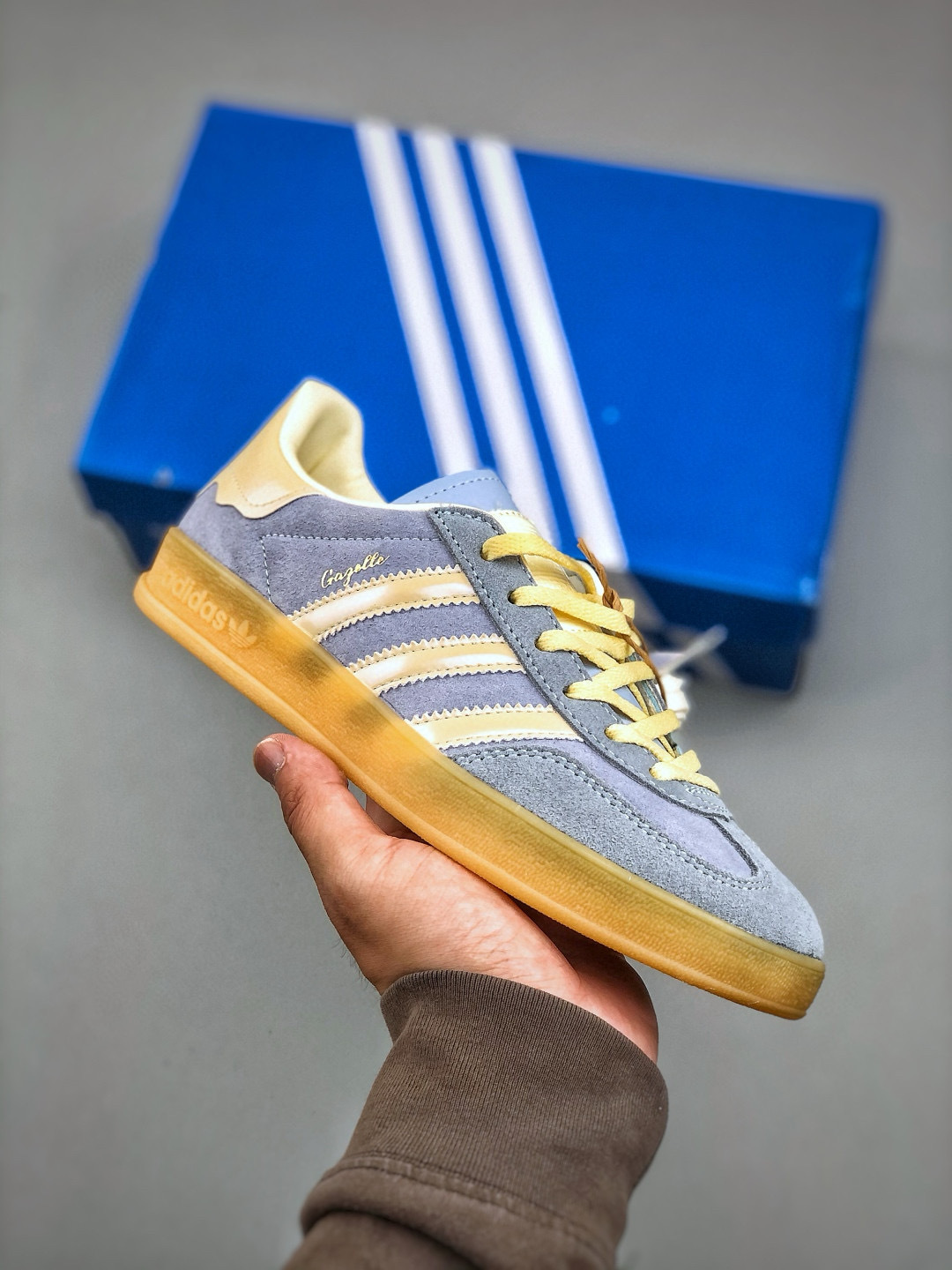 Adidas Originals Gazelle Indoor: Retro Red Suede Sneakers 5 cmp i1746387474397 5821 0 3