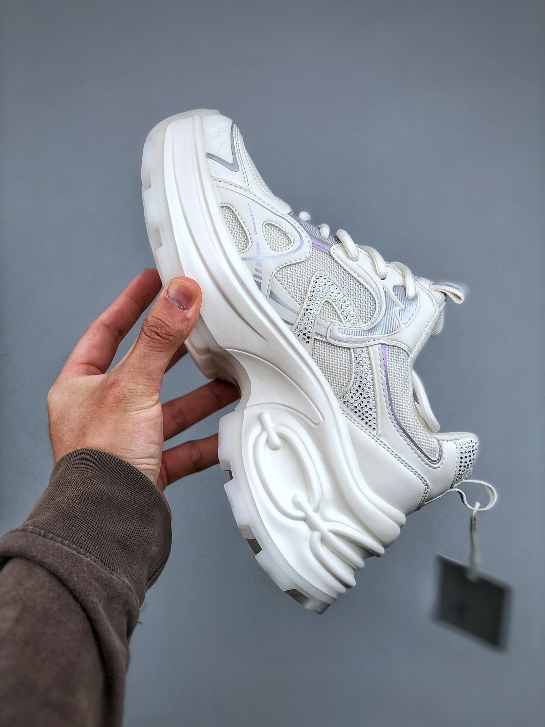 Gucci CC Women's Chunky Sneakers Platform Running Shoes - Stylish & Comfortable 3 cmp i1746388417537 4175 0 1