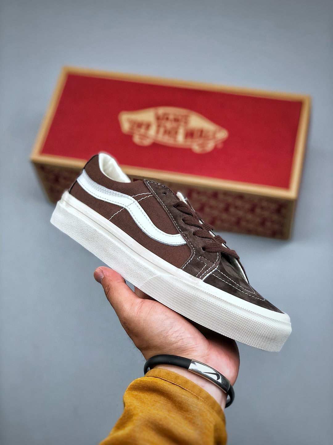 Vans Old Skool Pro Skate Shoes - Classic Low Top Sneakers - Brown 2 cmp i1746479724068 8596 0 0