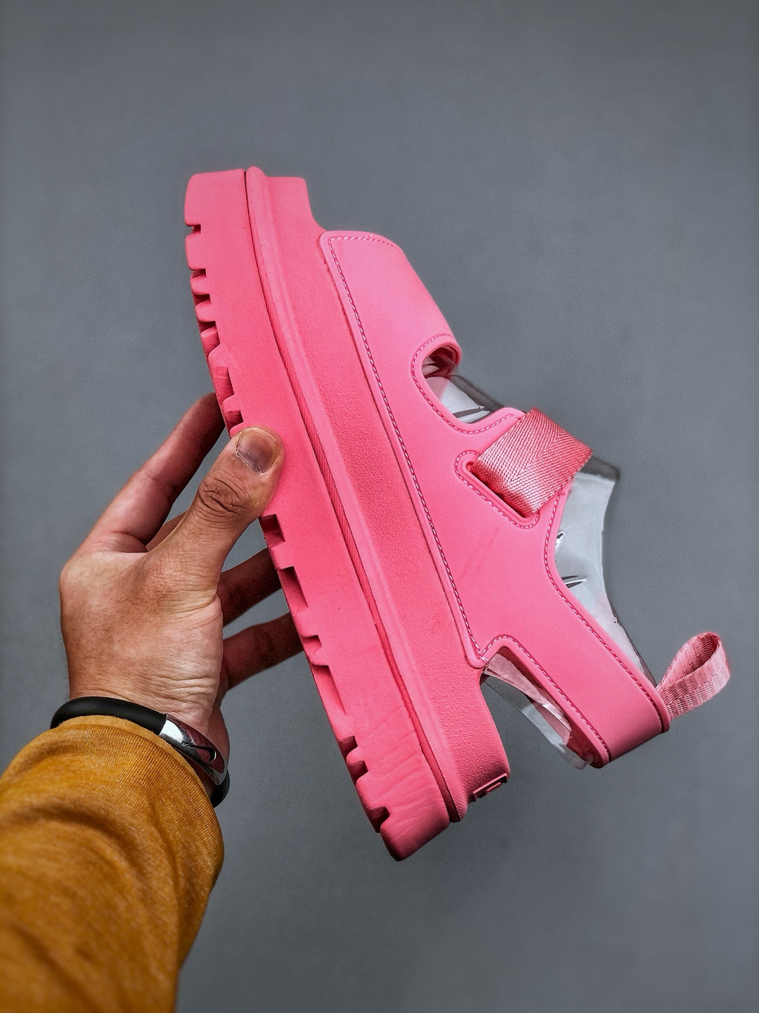 UGG Universal Slide Platform Sandal, Pink - Adjustable Straps & Comfortable Fit 3 cmp i1746551262940 4445 0 1