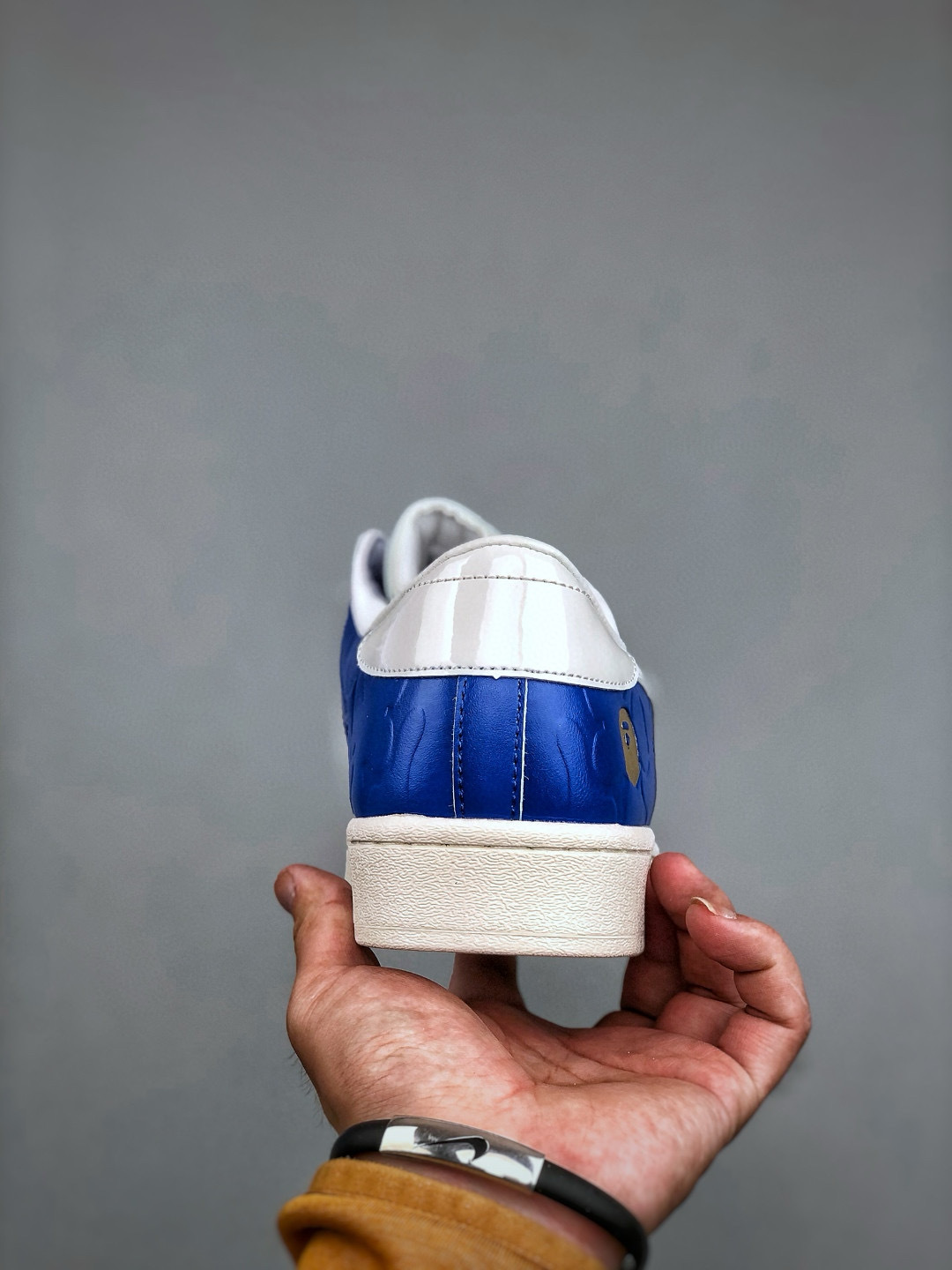 Bape x Adidas Superstar JR2701 Shell Toe Casual Shoes - Blue/White 4 cmp i1746638017982 1438 0 2
