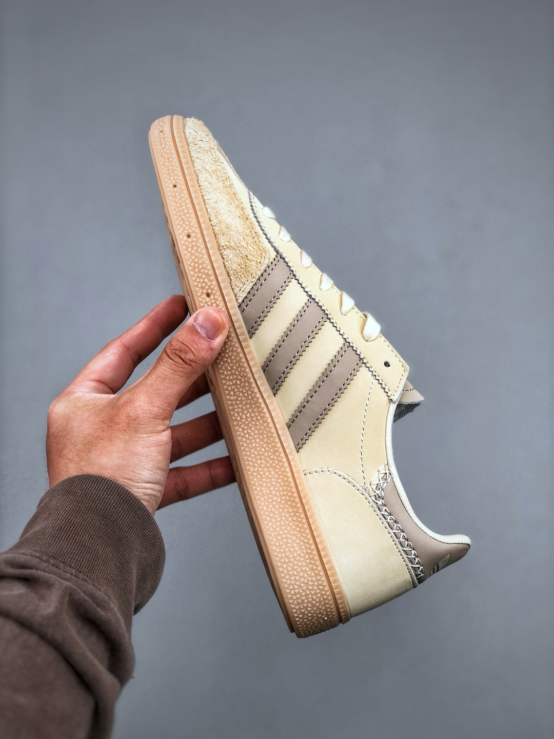 Adidas Handball Spezial Retro Casual Suede Sneakers - Pink White 3 cmp i1746898415247 6595 0 1