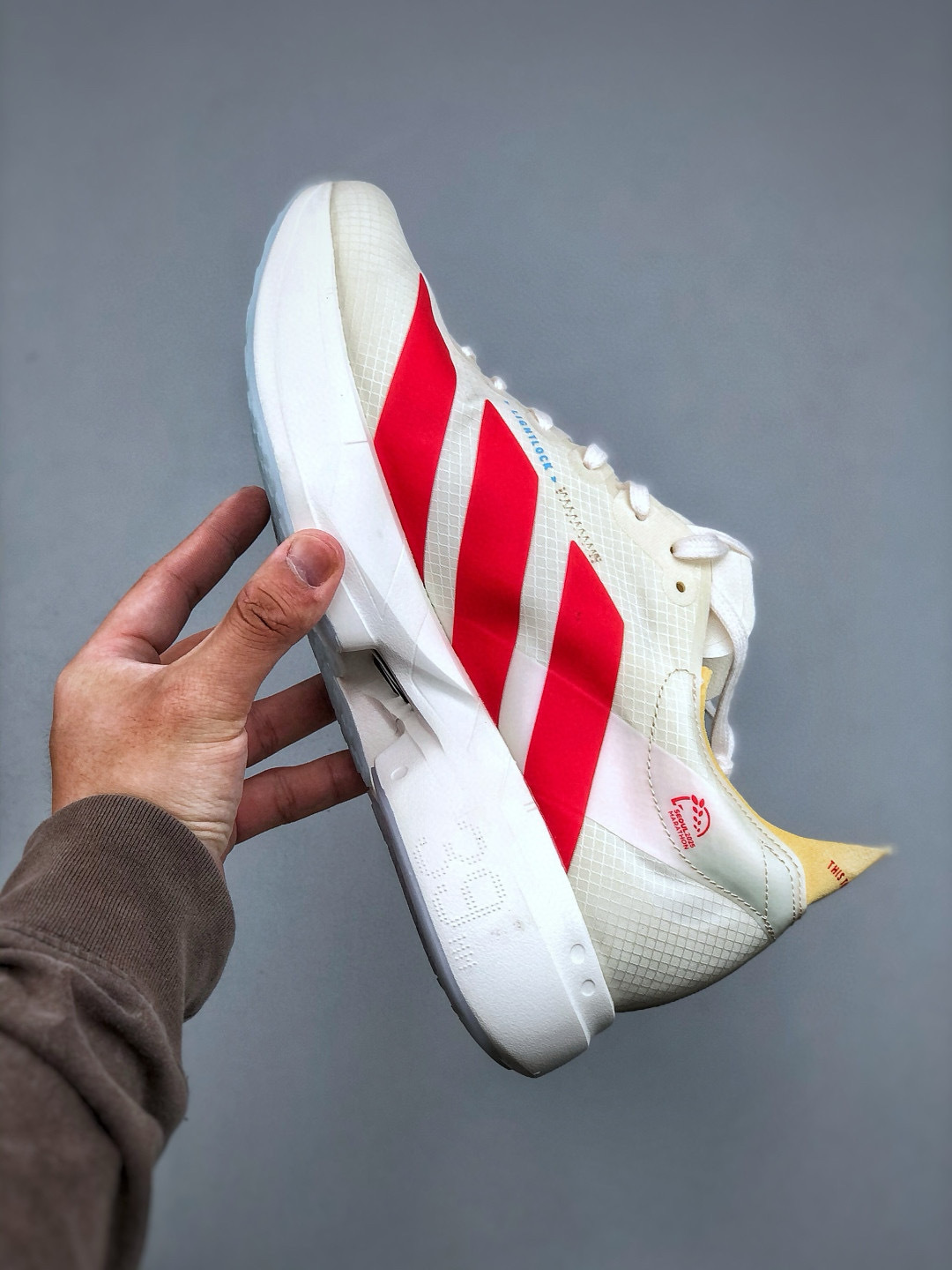 Adidas Adizero Adios 4: Breathable, Lightweight Low-Top Running Shoes 6 cmp i1746898473074 7239 0 4