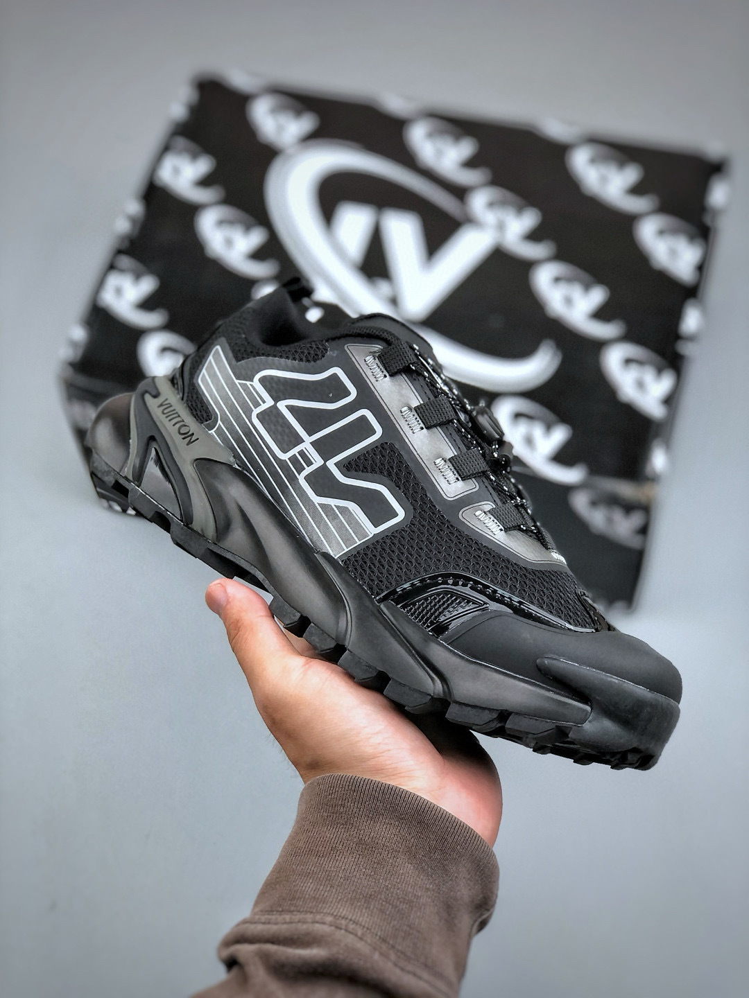 Louis Vuitton Runner Tatic Sneakers - Early Spring 2025 Collection - Black 2 cmp i1746898756887 7781 0 0