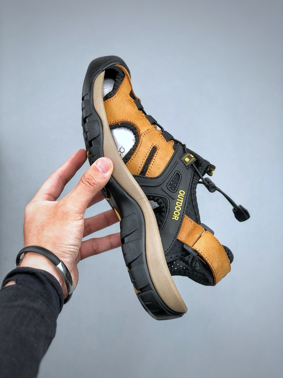 ECCO Men's Outdoor Leather Sandals: Comfortable and Durable for Adventure 3 cmp i1746990884791 3127 0 1
