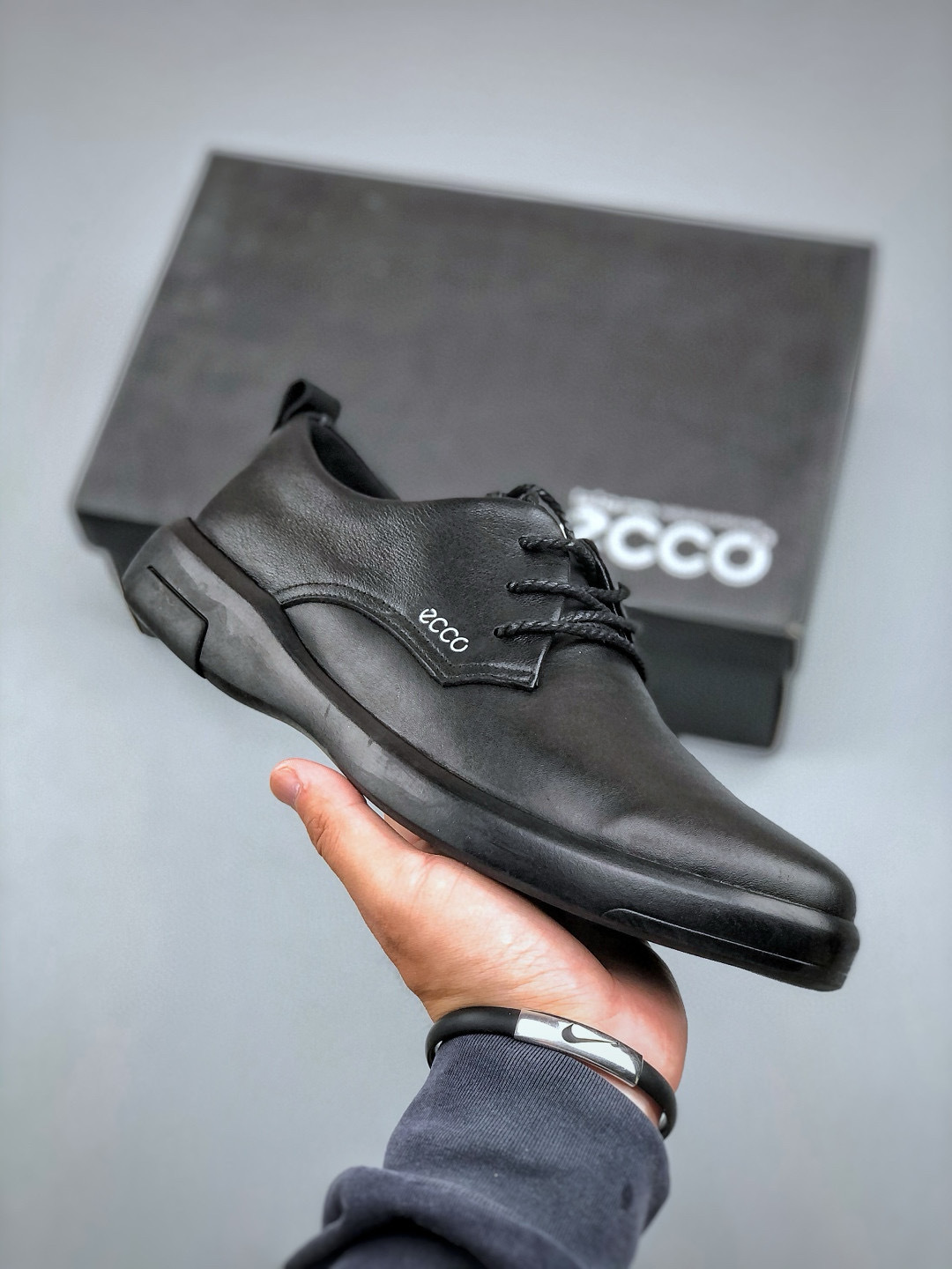 ECCO Men's Leather Oxford Shoes - Classic Comfort, Modern Style (Sizes 39-45) 2 cmp i1747067829348 177 0 0