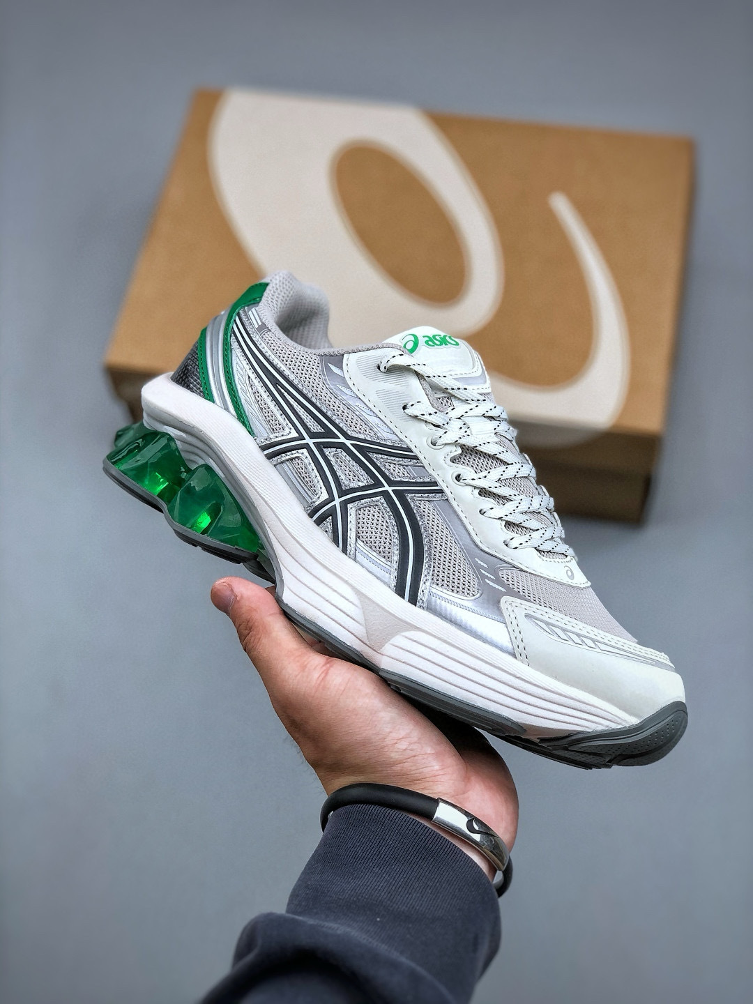 Asics Gel-Kinetic Fluent Running Shoes - Silver/Blue, Breathable, Cushioned 5 cmp i1747067995322 4113 0 3