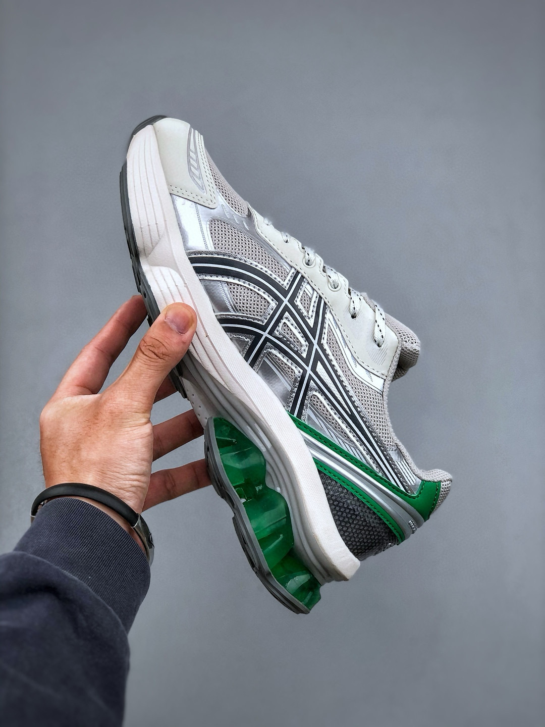 Asics Gel-Kinetic Fluent Running Shoes - Silver/Blue, Breathable, Cushioned 6 cmp i1747067995340 9606 0 4