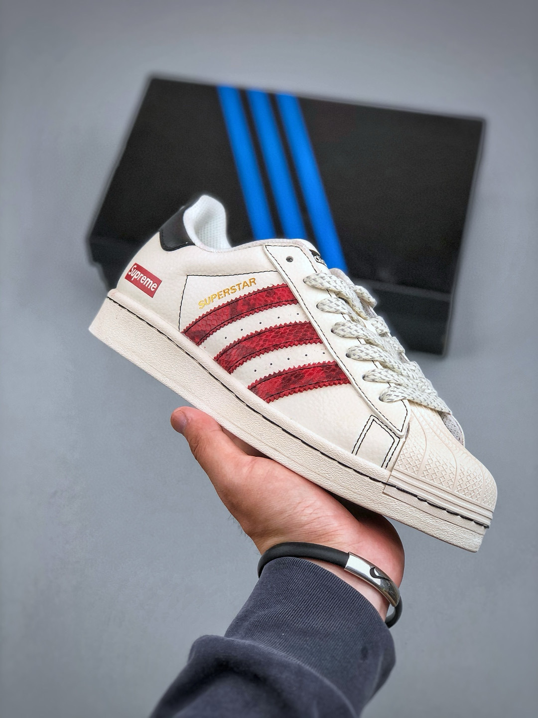 Adidas Originals Superstar Supreme Collab White Black Shell Toe Shoes 2 cmp i1747068233771 1027 0 0