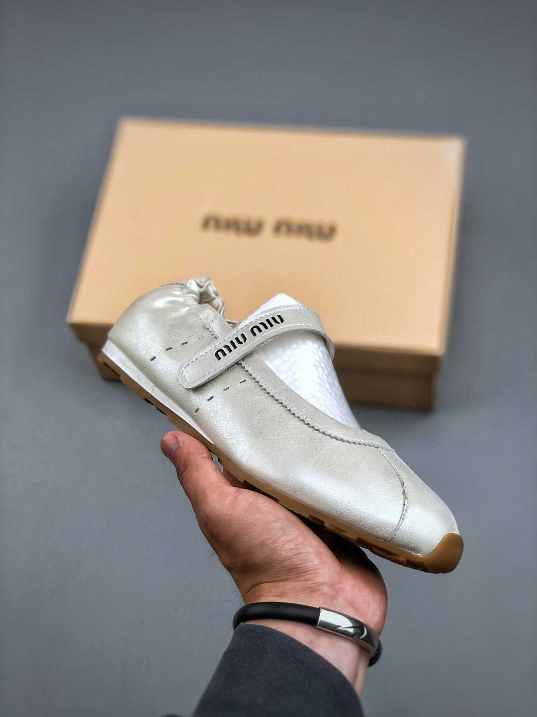 Miu Miu Women's Leather Ballet Flats Slip-On Shoes, Comfortable and Stylish 2 cmp i1747157014743 9652 0 0