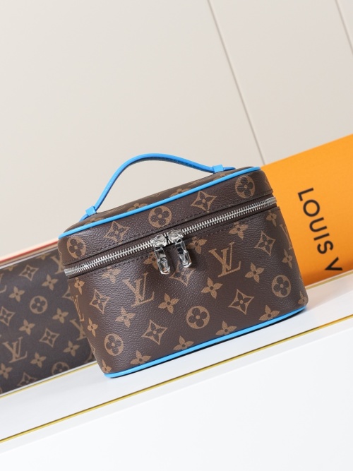 Louis Vuitton Nice Mini Toiletry Pouch Monogram Macassar Canvas -20 x 13.5 x 12 cm 1 Louis Vuitton Nice Mini Toiletry Pouch Monogram Macassar Canvas -20 x 13.5 x 12 cm
