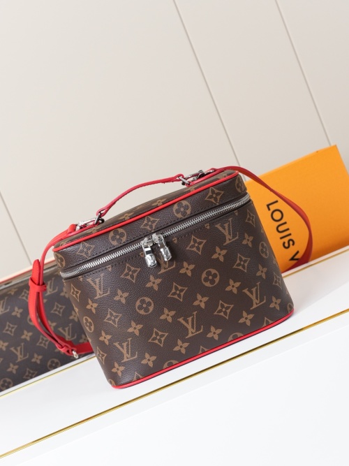 Louis Vuitton Nice BB Monogram Macassar Canvas Vanity Cosmetic Pouch 1 Louis Vuitton Nice BB Monogram Macassar Canvas Vanity Cosmetic Pouch