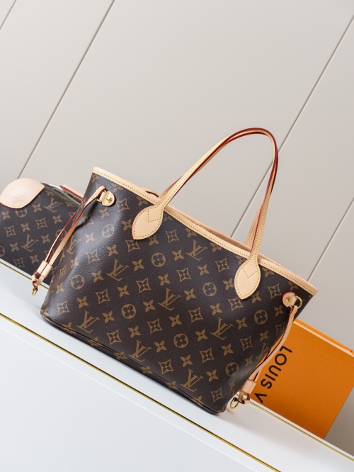 Louis Vuitton Neverfull Small Tote Bag Monogram Coated Canvas M41000