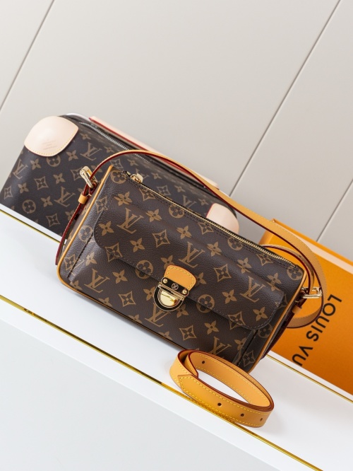 Louis Vuitton M60006 Monogram Canvas Shoulder Bag with Adjustable Strap