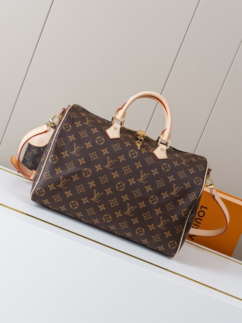 Louis Vuitton Speedy Bandoulière 35 Monogram Canvas Satchel Handbag 1 Louis Vuitton Speedy Bandoulière 35 Monogram Canvas Satchel Handbag