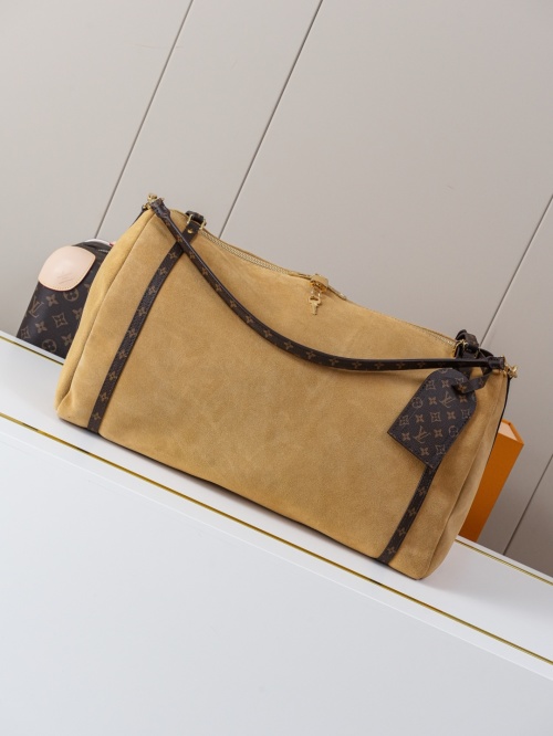 Louis Vuitton Express Travel Large Bag - Suede Leather, Yellow 1 Louis Vuitton Express Travel Large Bag - Suede Leather, Yellow