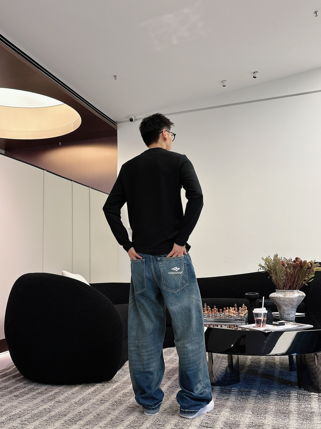 蒙口，2025秋冬最新款，高端刺绣/工艺图案装饰logo，专柜同步有售，原单狠货，爆款时尚休闲圆领长袖T